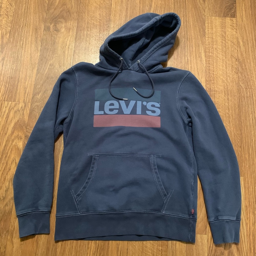 Levi's cool blue/gray hoodie